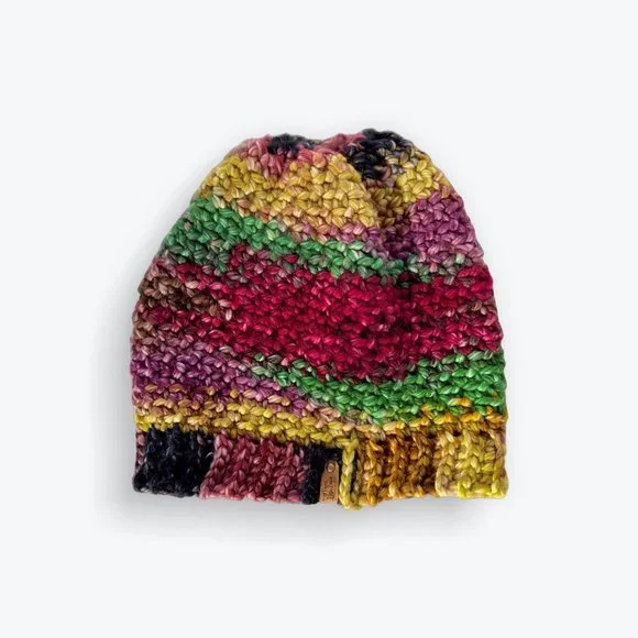 Handmade Crochet Koozoo Wool Hat Handcrafted Beanie - Picture 2 of 2